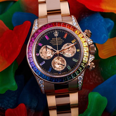 rolex rainbow umgebung.